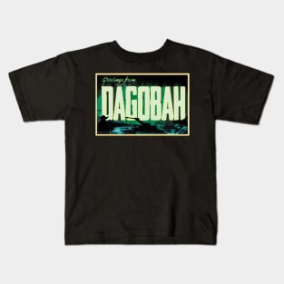 Greetings from Dagobah! Kids T-Shirt